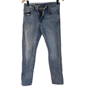 Levis Premium 512 Slim Taper Mens Light Wash Blue Denim Jeans 28833-1183 W28 L30